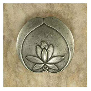 Anne at home 2265 3 inch Asian lotus flower knob